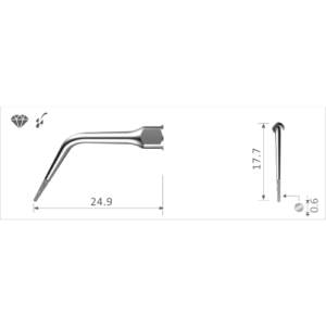 Ultrasonic scaler tip E3D (suitable for use with EMS® scaling devices)