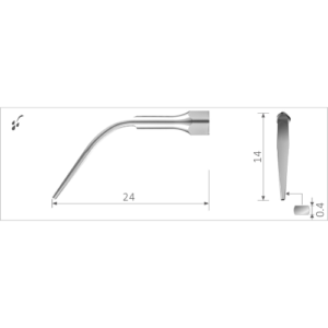 Ultrasonic scaler tip G3 (suitable for use with EMS® scaling devices)