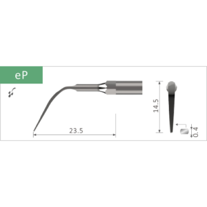 Ultrasonic scaler tip eP (suitable for use with EMS® scaling devices)