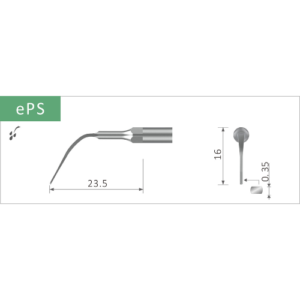 Ultrasonic scaler tip ePS (suitable for use with EMS® scaling devices)