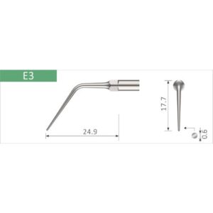 Ultrasonic scaler tip E3 (suitable for use with EMS® scaling devices)